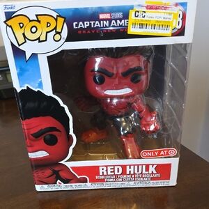 Funko Pop Red and Black Hulk Figure